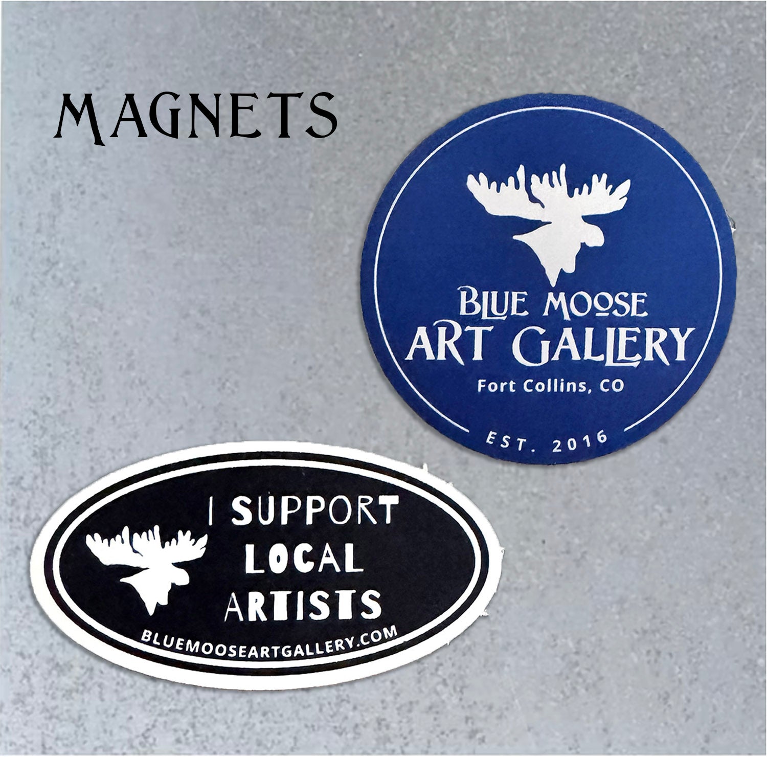 Magnet  Blue Moose Art Gallery