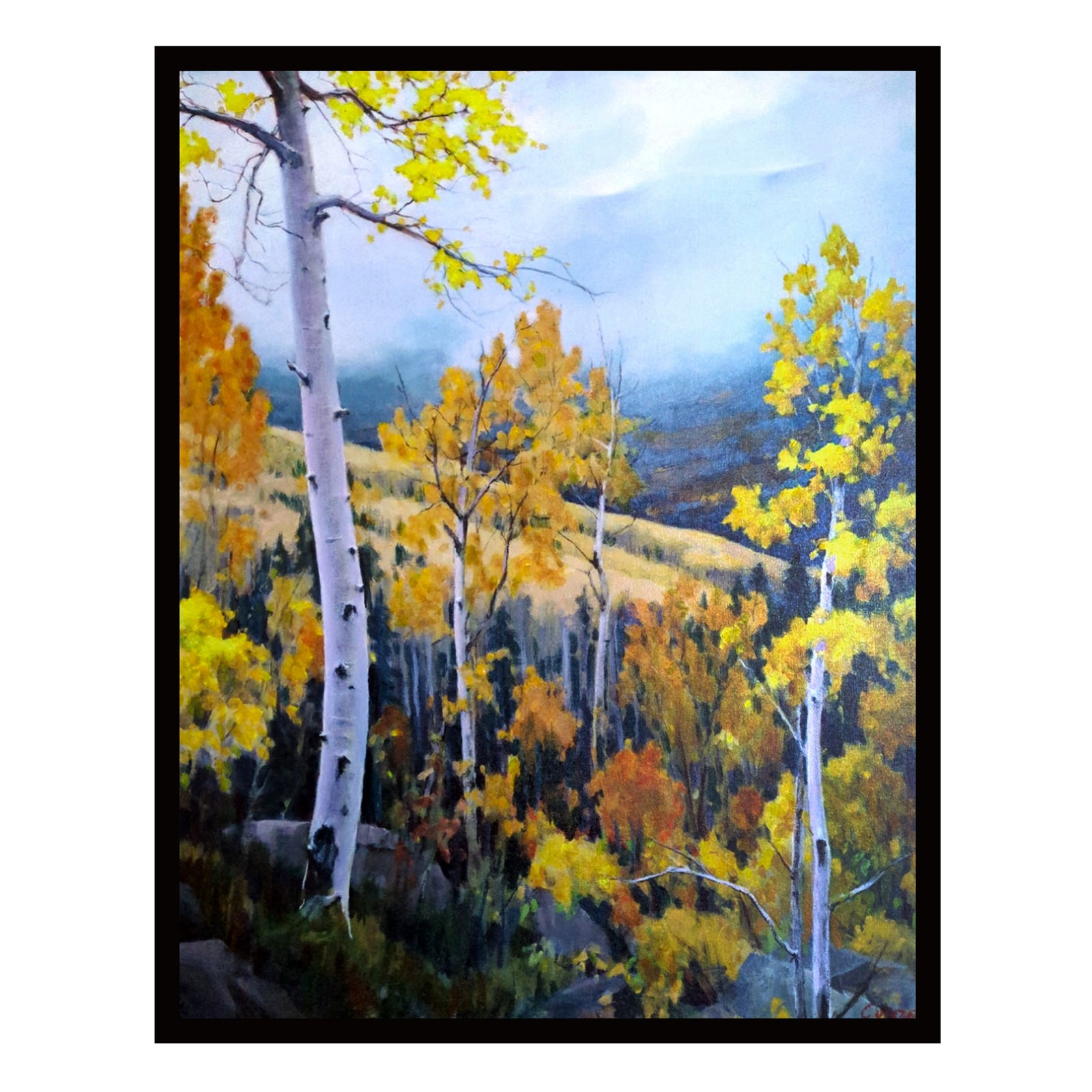 Morning Aspens--Elizabeth Hotel