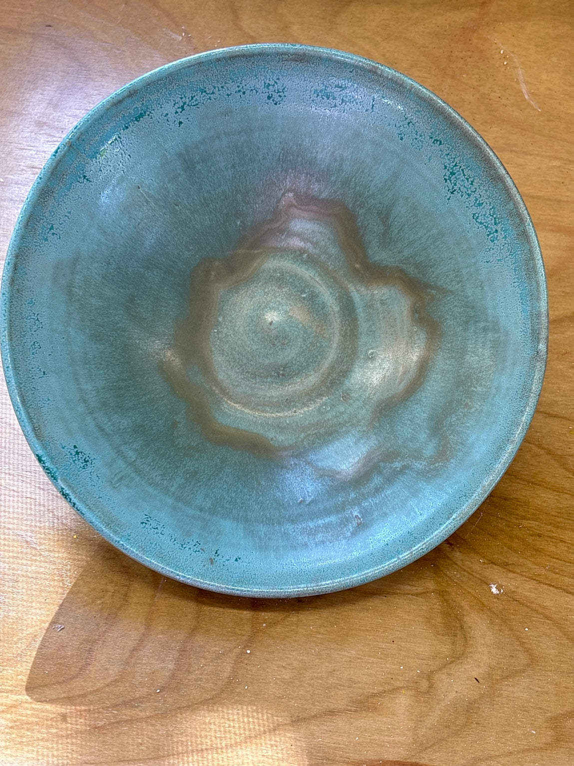 Medium serving bowl beach glaze