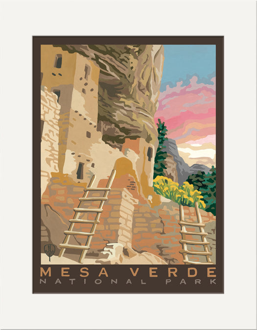 Mesa Verde NP-- Matted Print