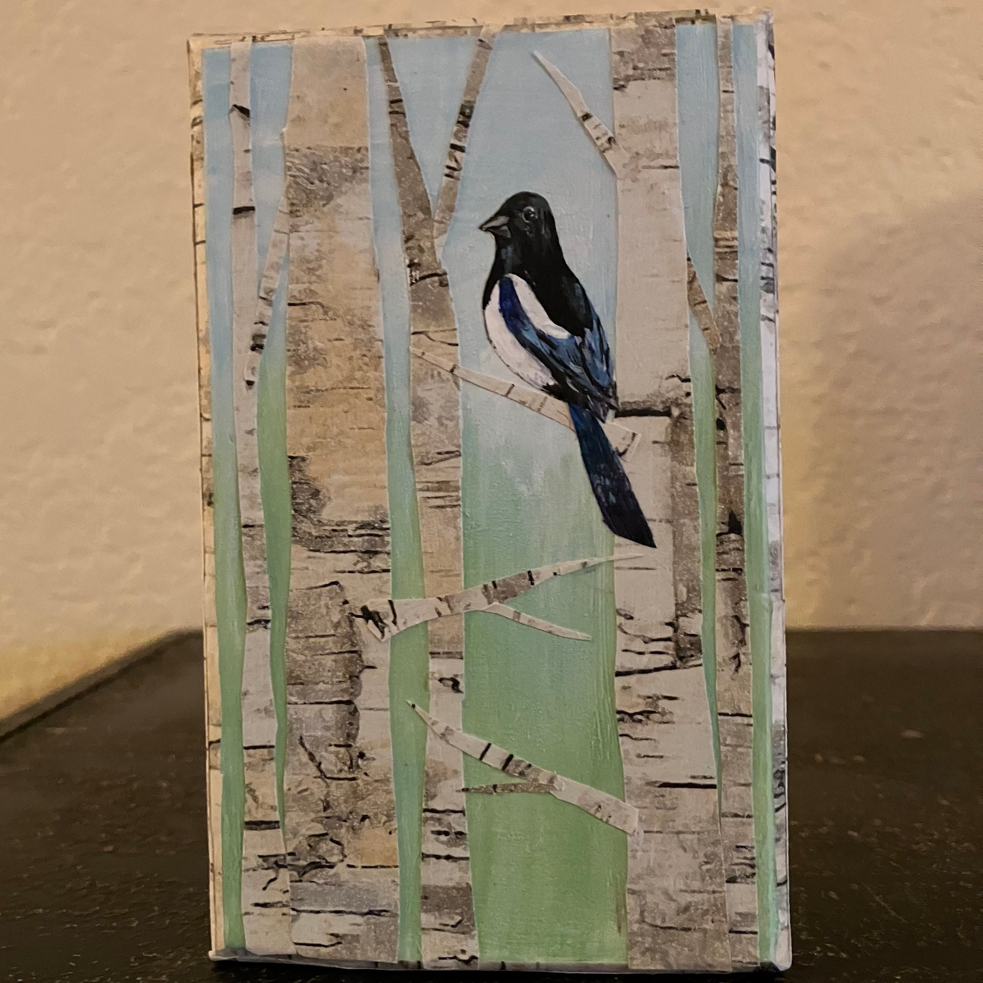 Miniature Magpie Flying Solo