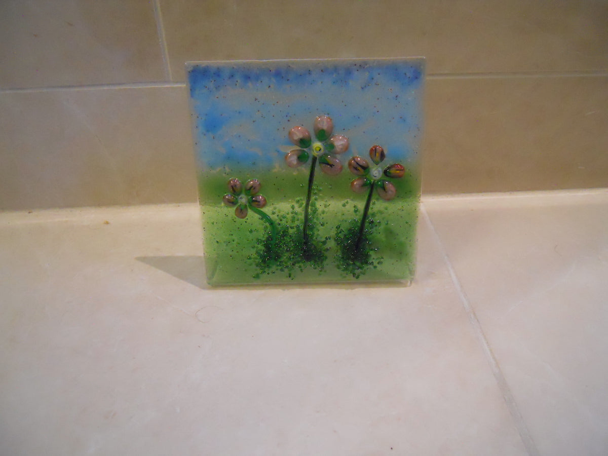 Mini glass landscape