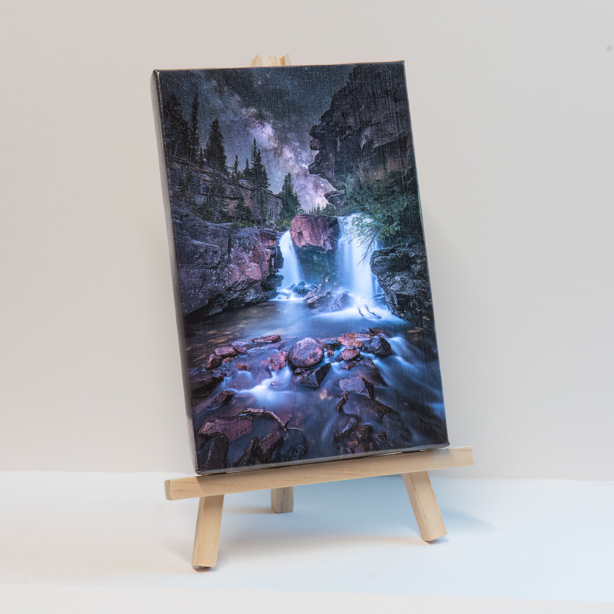Moon Light Falls-Easel