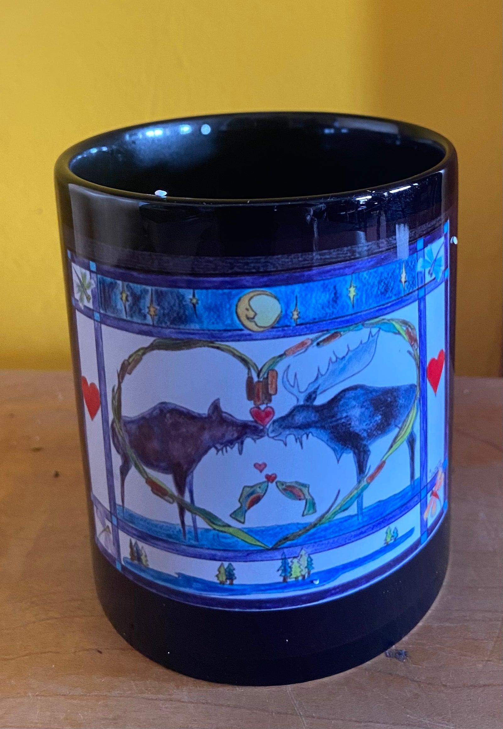 Moose Love Mug Big