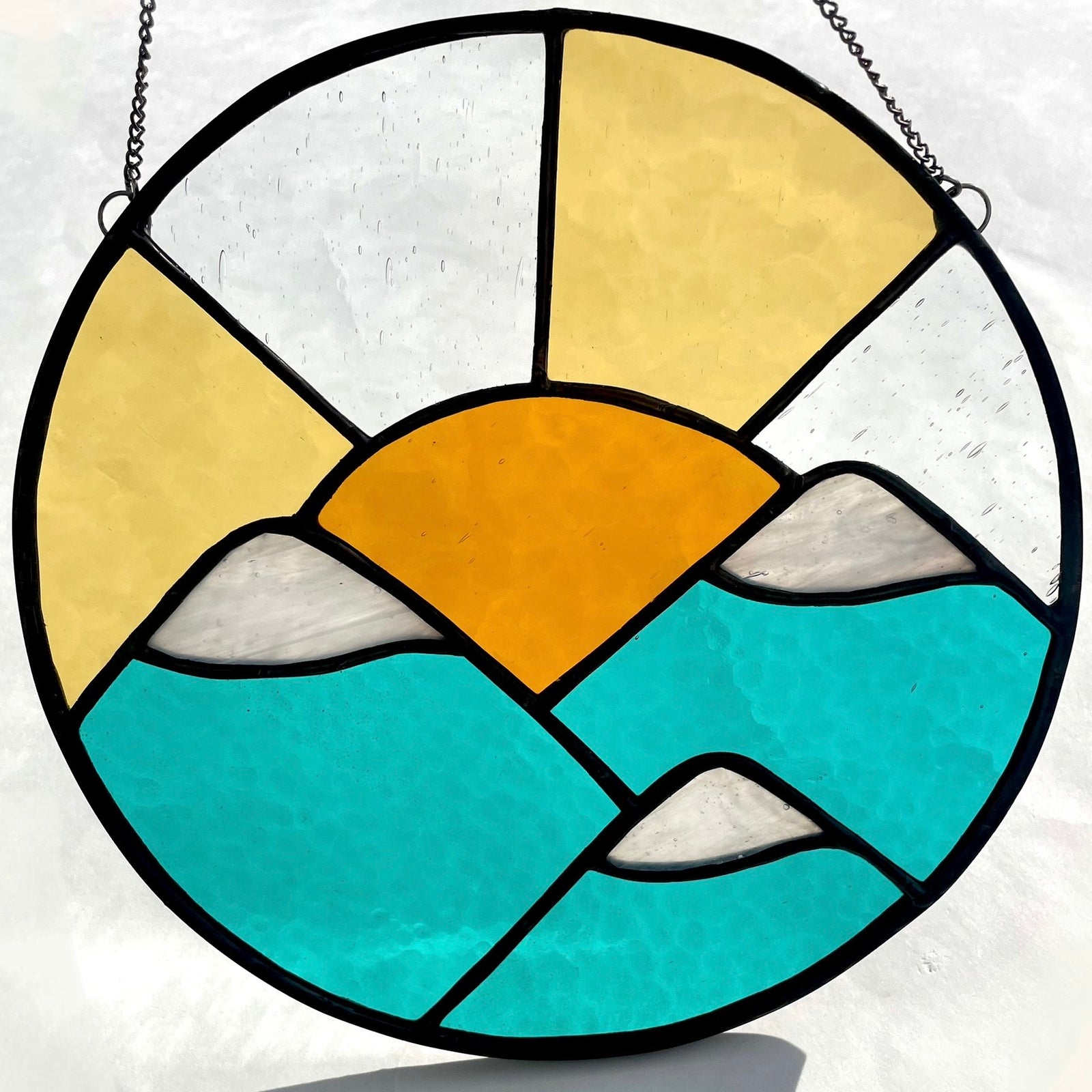 Mountain Sunrise Stained Glass Art Class- Sun. 3.22.26 @ 2P