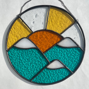 Mountain Sunrise Stained Glass Art Class- Sun. 3.22.26 @ 2P