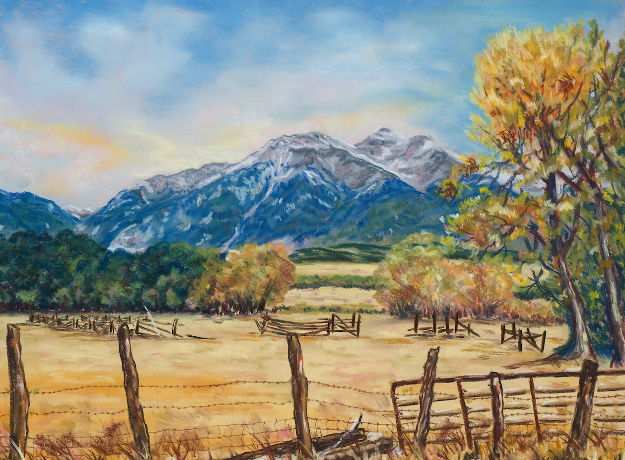 Mount Shavano in Autumn-POD