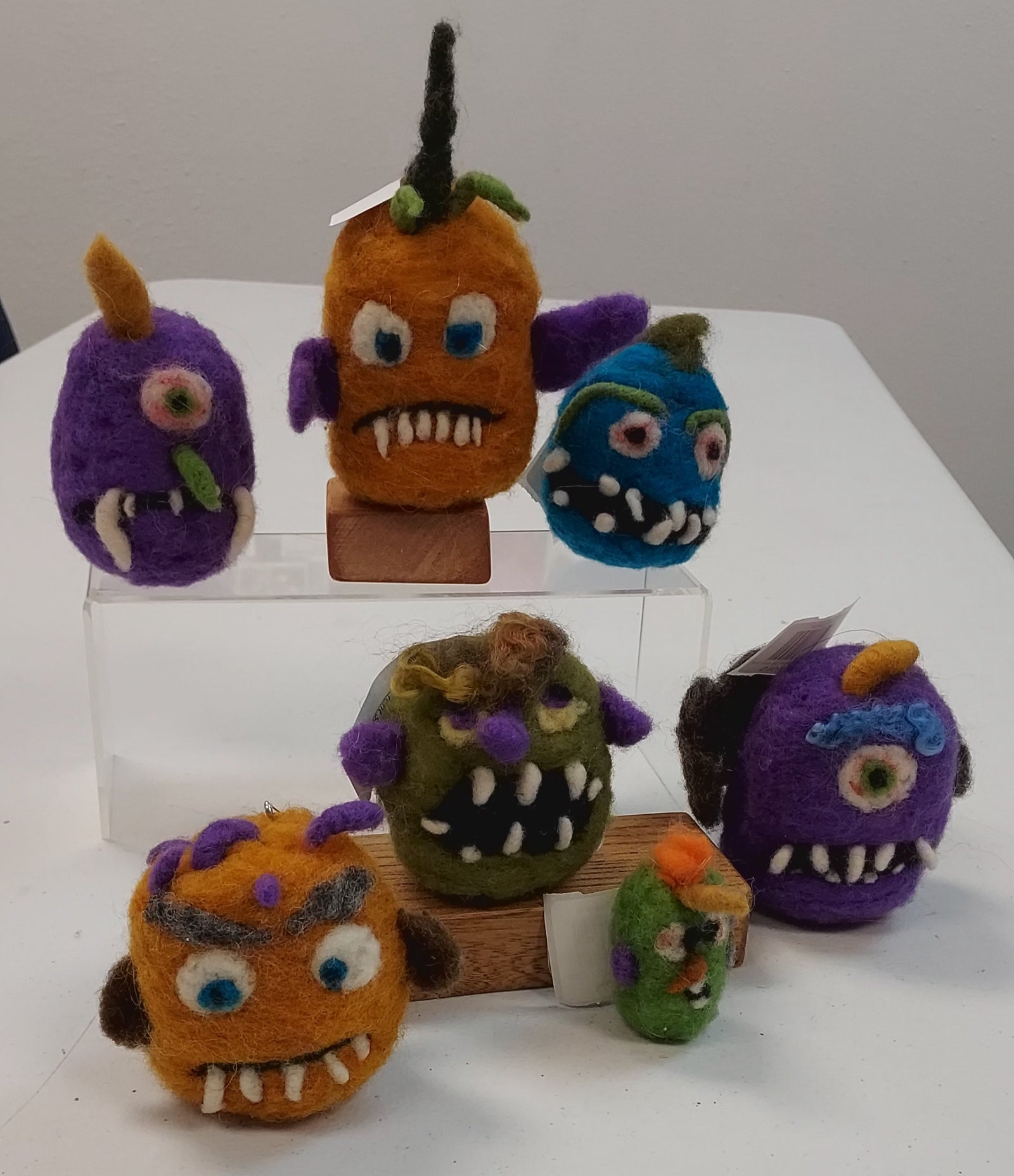 Kid's Class Needle Felted Monster Thurs. 6.11.26 @ 10A