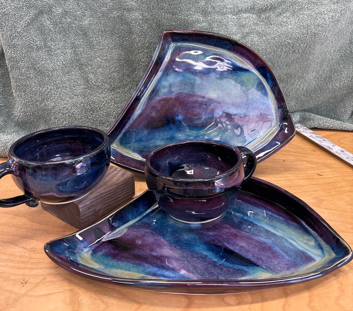 Northern lites soup and cracker set