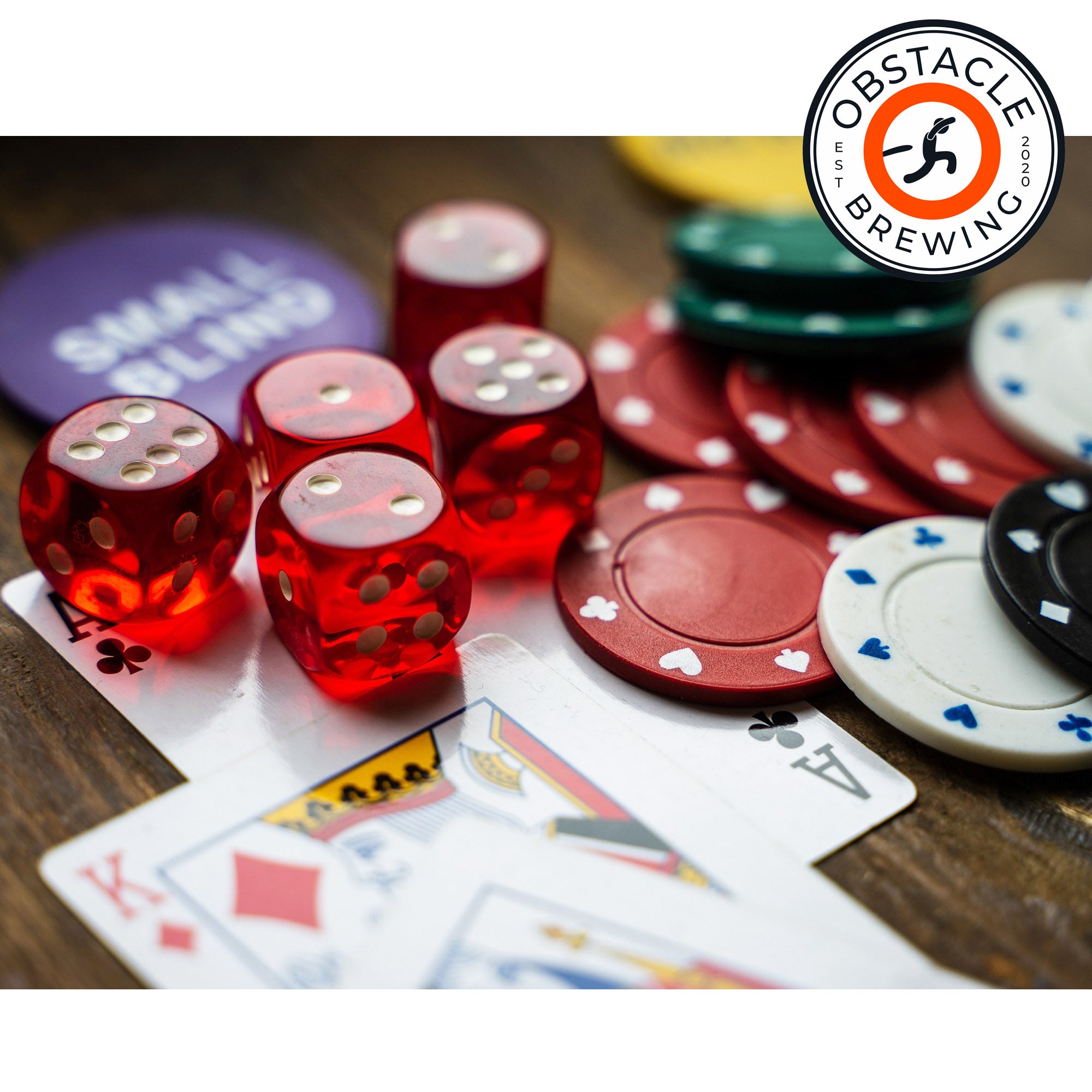 The Art of Poker at Obstacle Brewing - Wed 5.1.24 @ 6P