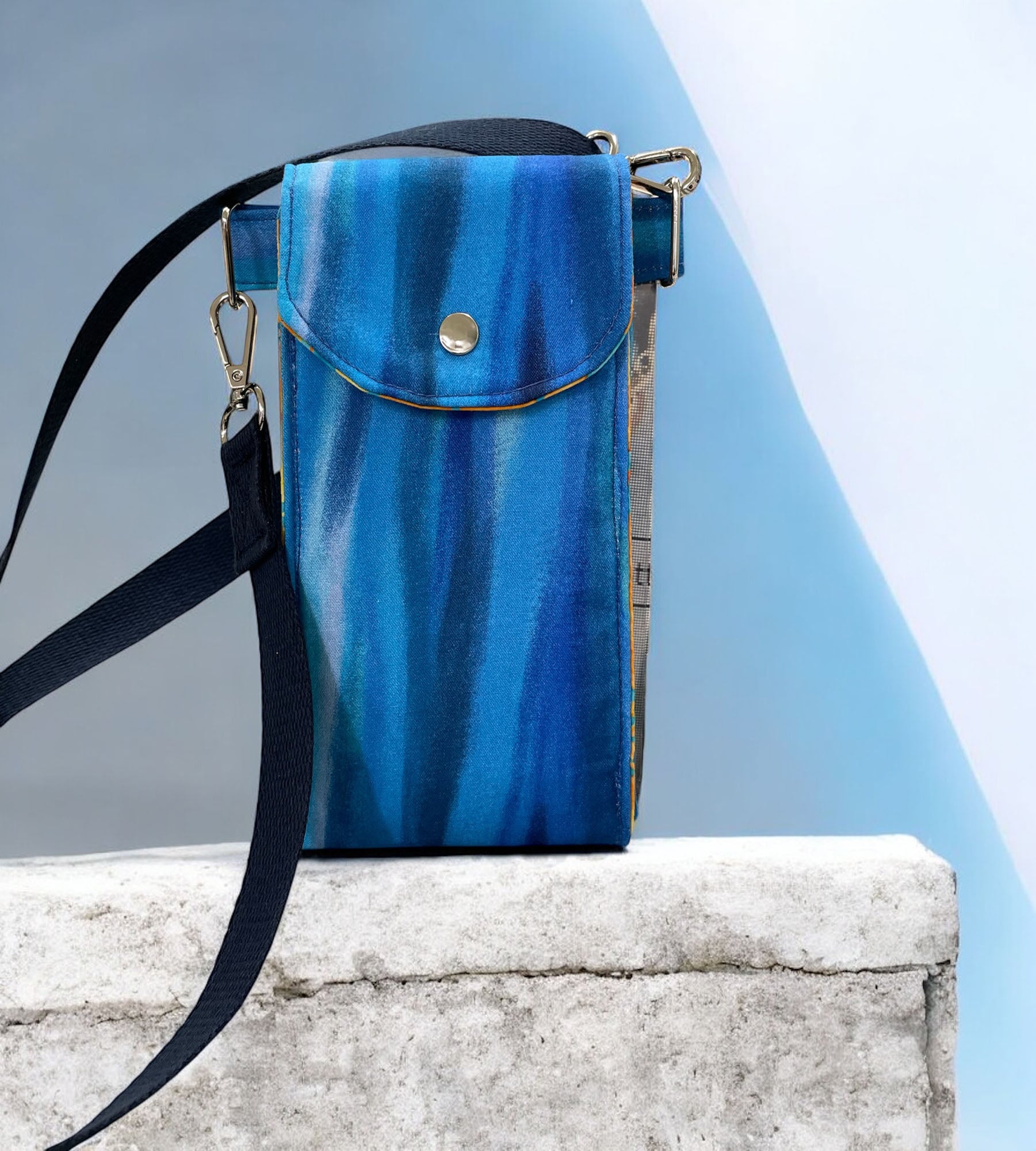 Ocean Waves #2, Crossbody Bag