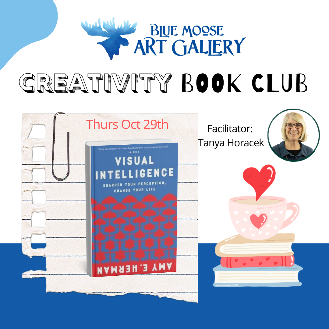 Creativity Book Club: Visual Intelligence by Amy Herman Thurs. 10.29.26 @ 10A
