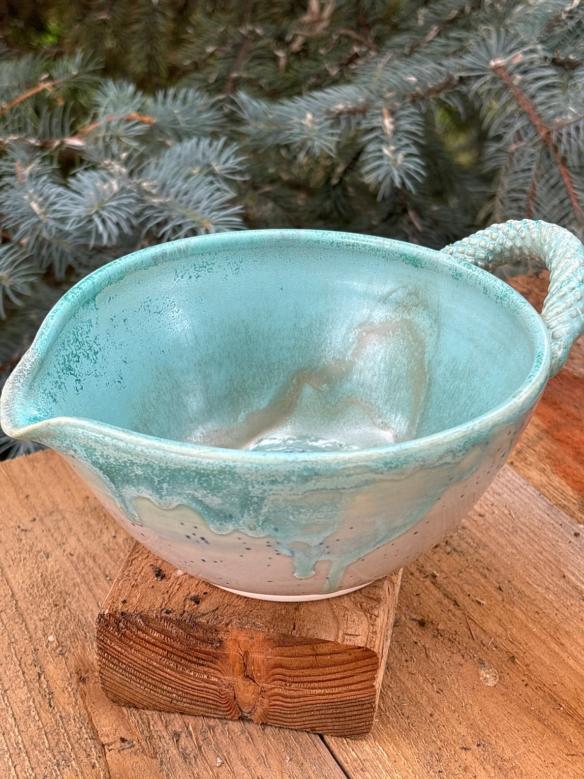 On the beach mixing bowl