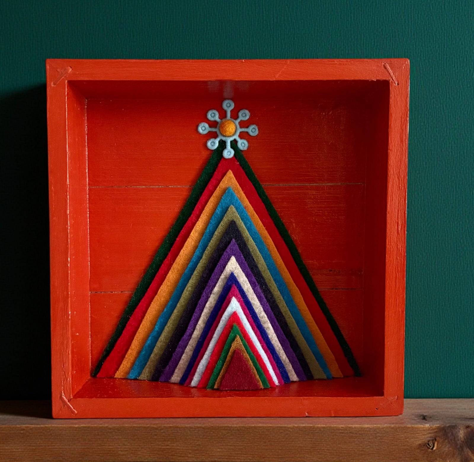 Orange Frame with Tree