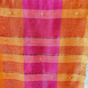 Orange and Pink Weaving