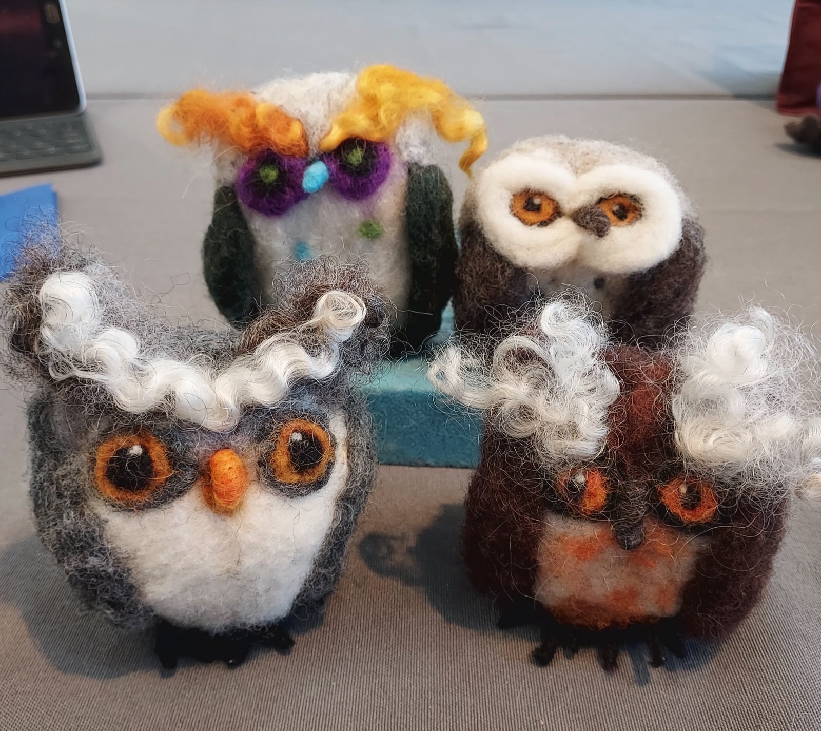 Needle-Felted Owl Art Class - Saturday 9.5.26 @ 10:30am