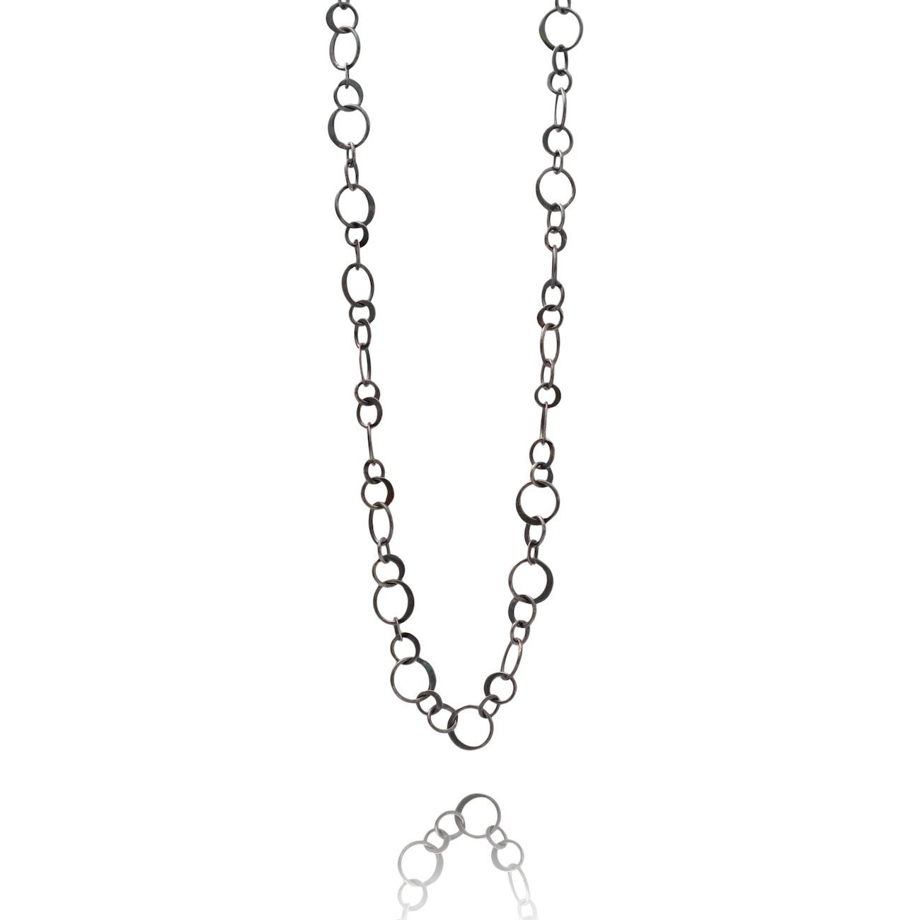 Oxidized Silver chain