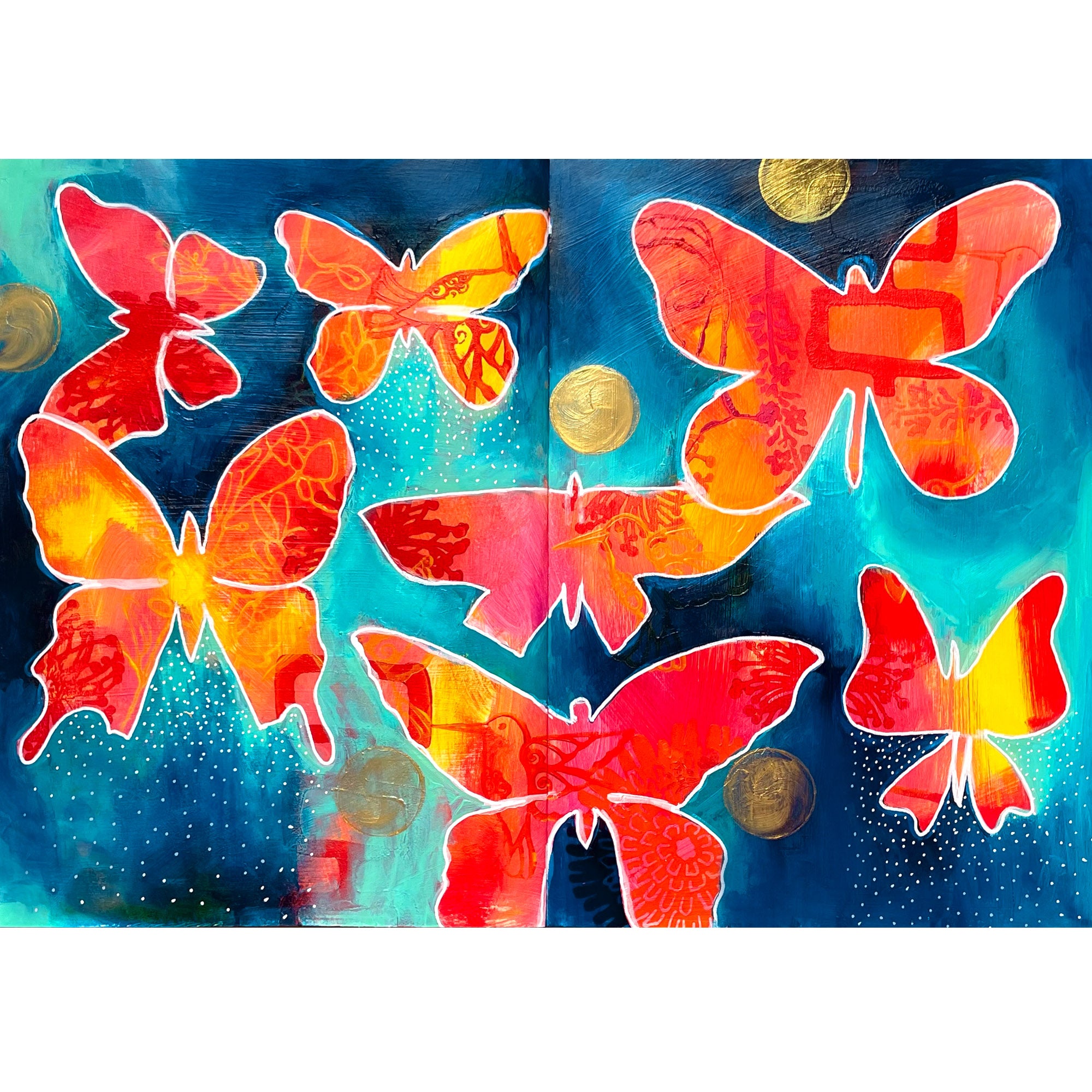 PAT: Intuitive Butterflies -  On Demand Art Class