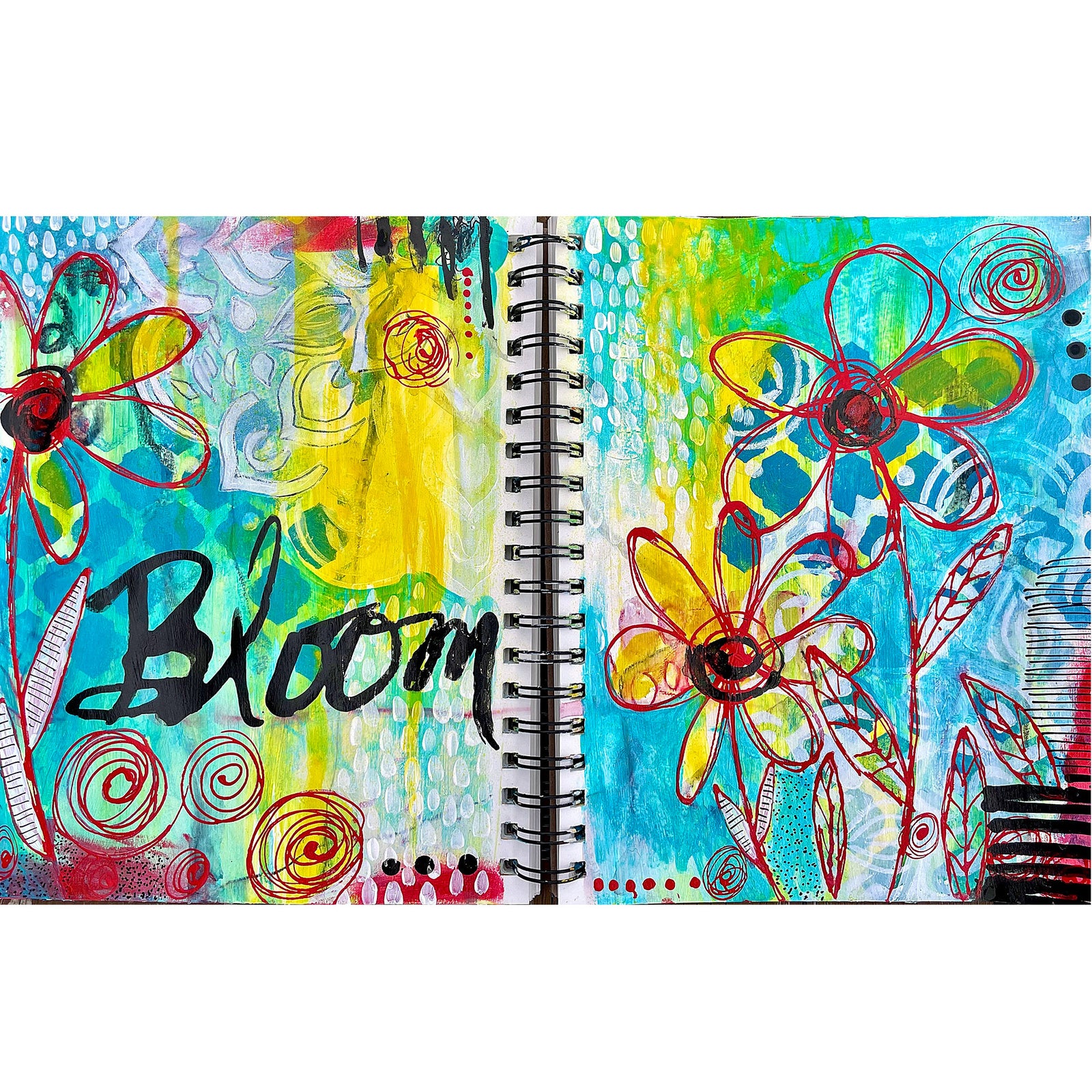 Playful Art Techniques Mixed Media Craze -- ON DEMAND Art Class