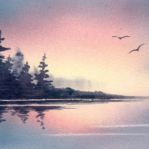 Beginner Watercolor- Colorado the great outdoors Art Class   with Deb Sun. 7.19.26 @ 1P
