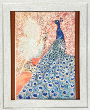 Courtship, 11x14 framed art