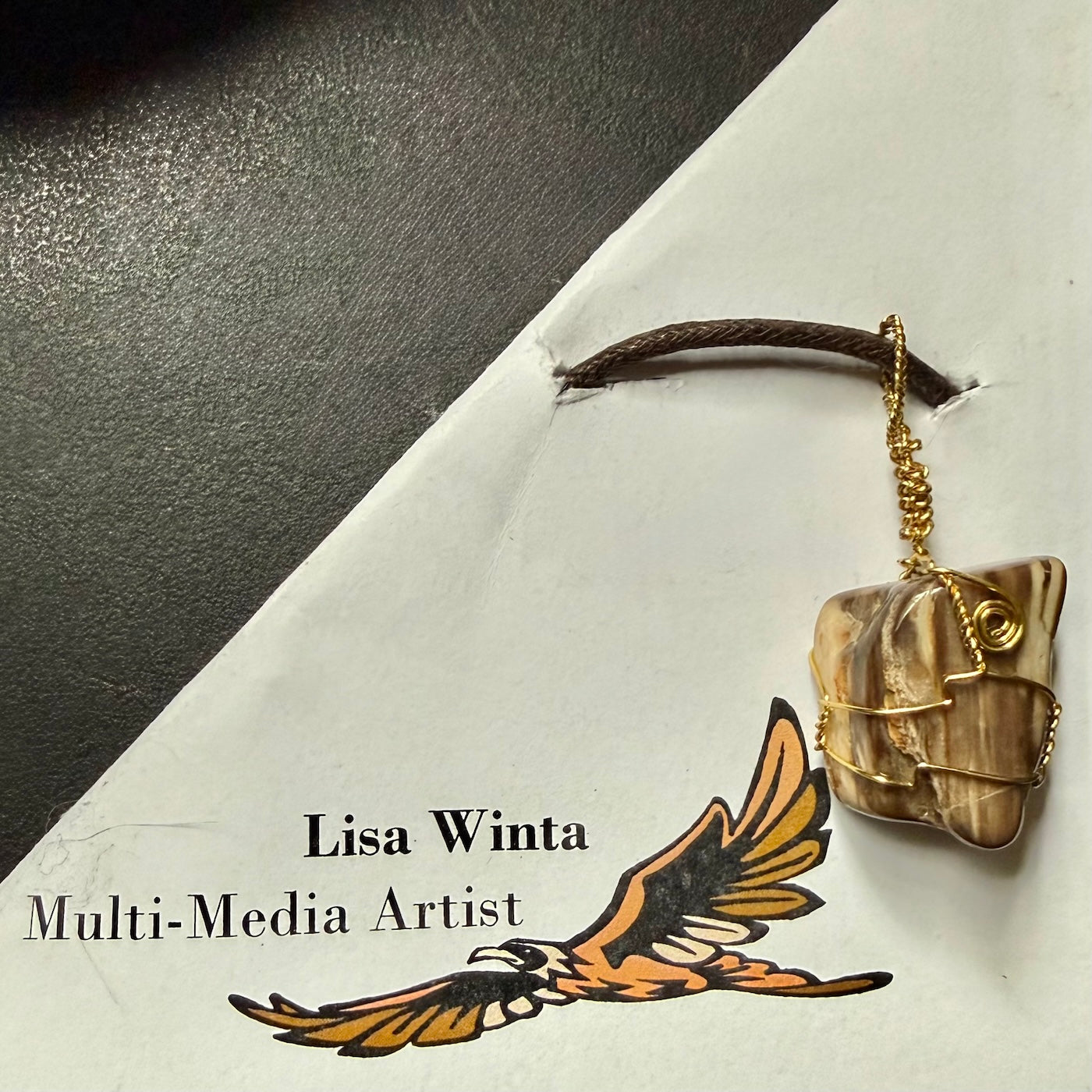Petrified Wood #1 Necklace