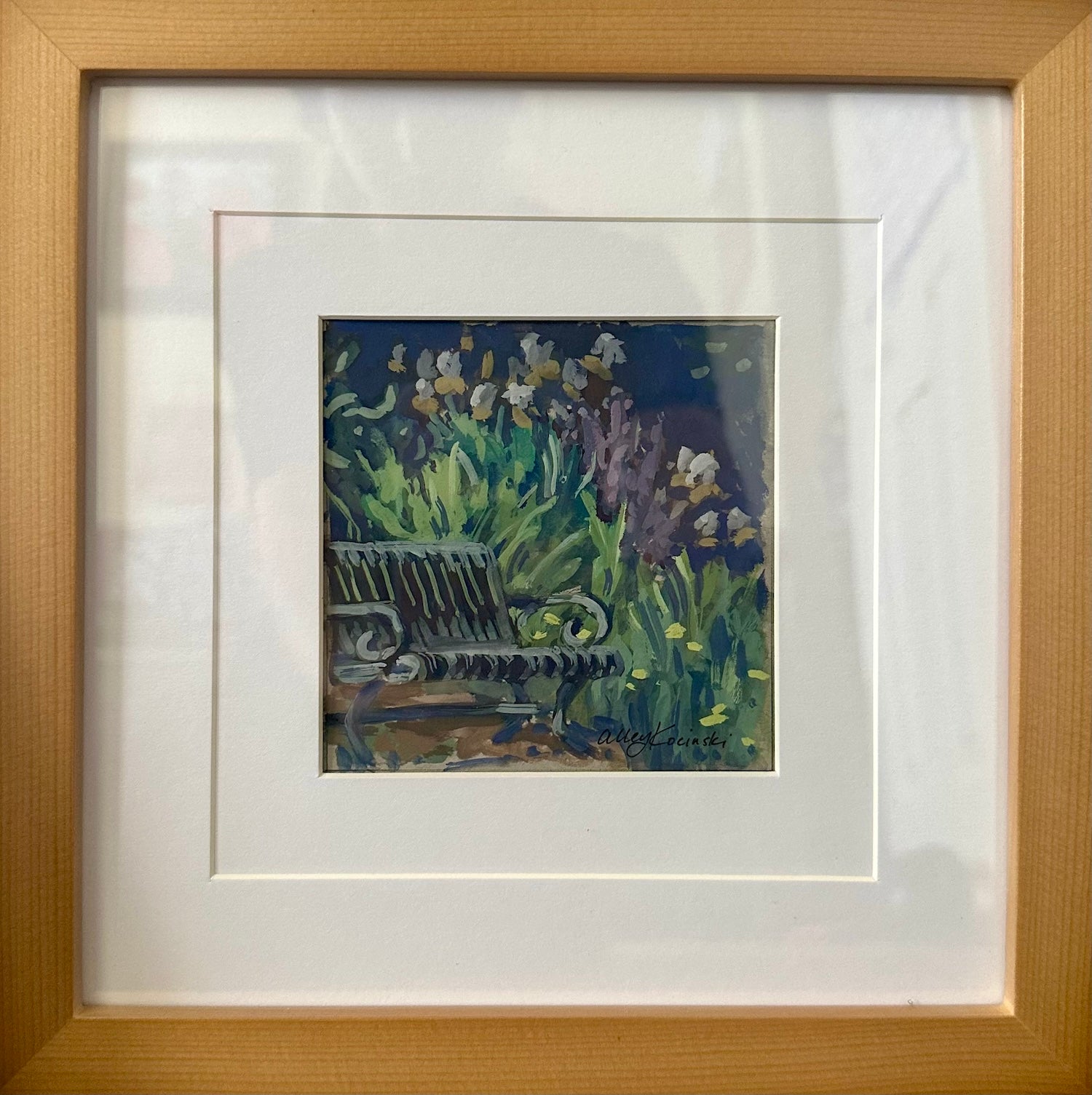 Plein Air in the Perennial Garden