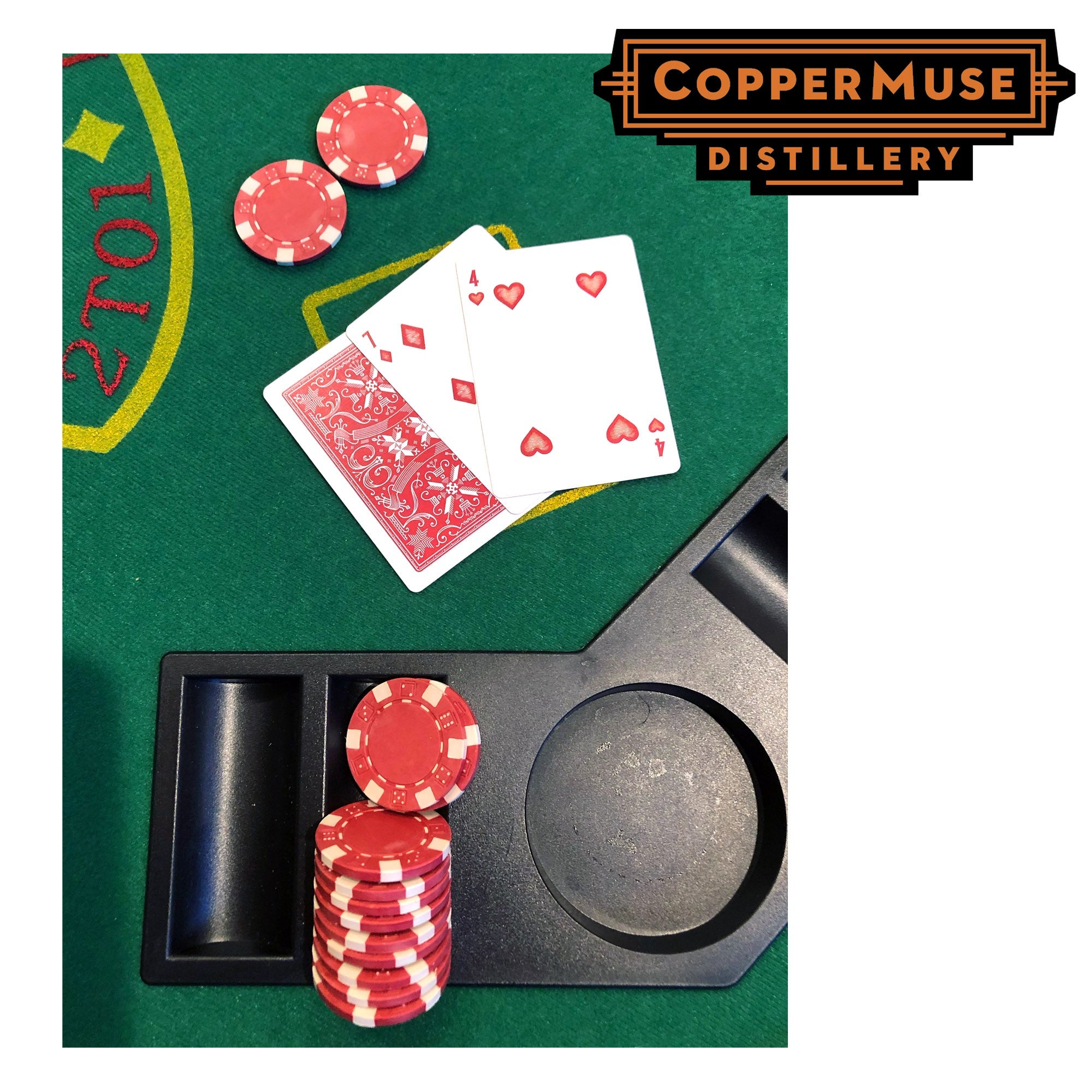 The Art of Poker at the Coppermuse Distillery-Thur 5.23.24 @ 6P