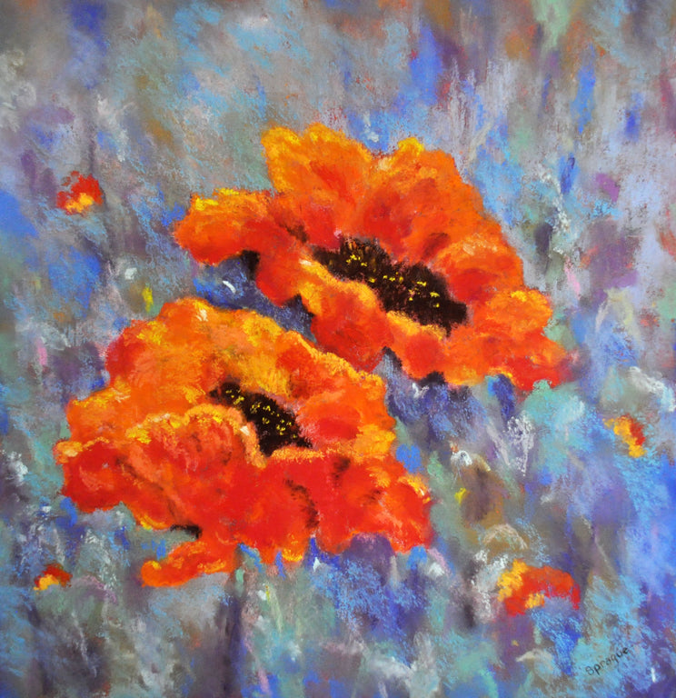 POPPY DUO NOTE CARDS