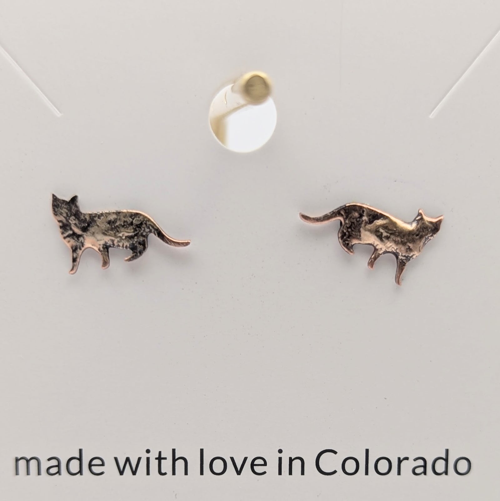 Kitty I Post Earrings