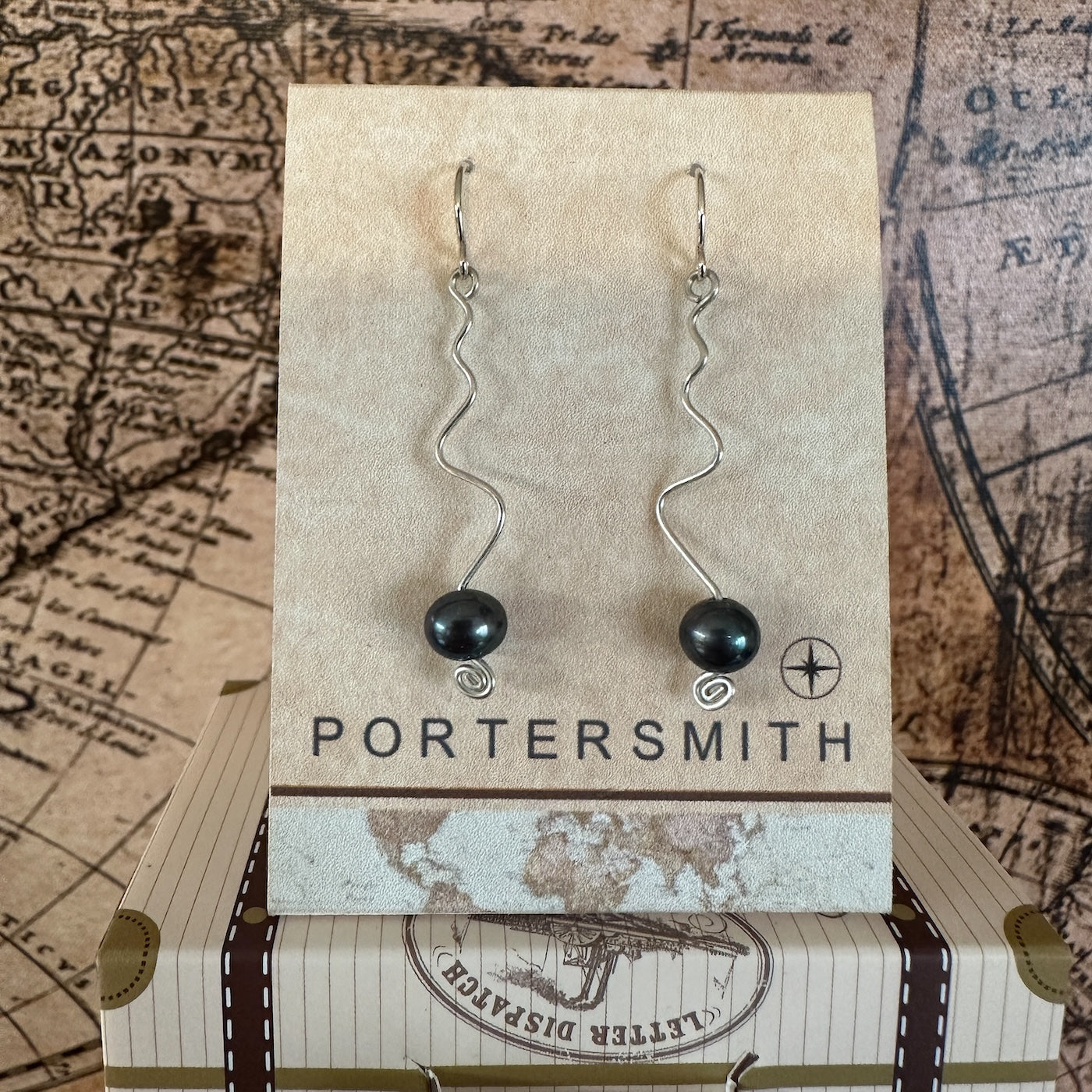 Poudre River- silver- black