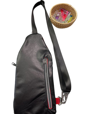 Pretty in Red and Black Sling