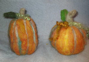 Needle-Felted Pumpkin Art Class - Sat 10.3.26 @ 10A