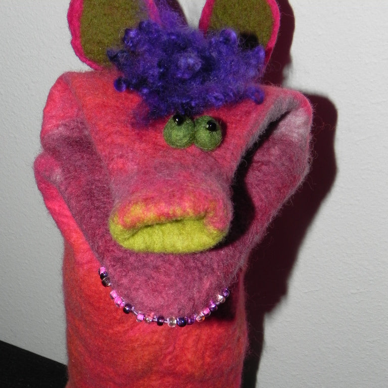 Making Whimsical Friends: Wet Felted Hand Puppet Workshop Sat. 6.20.26 @ 10:00AM