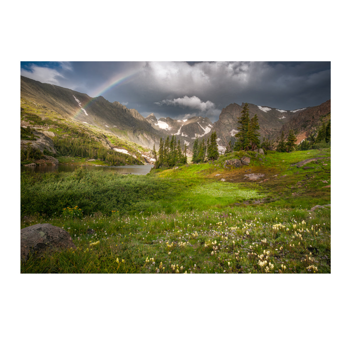Rainbow Over Isabelle Print