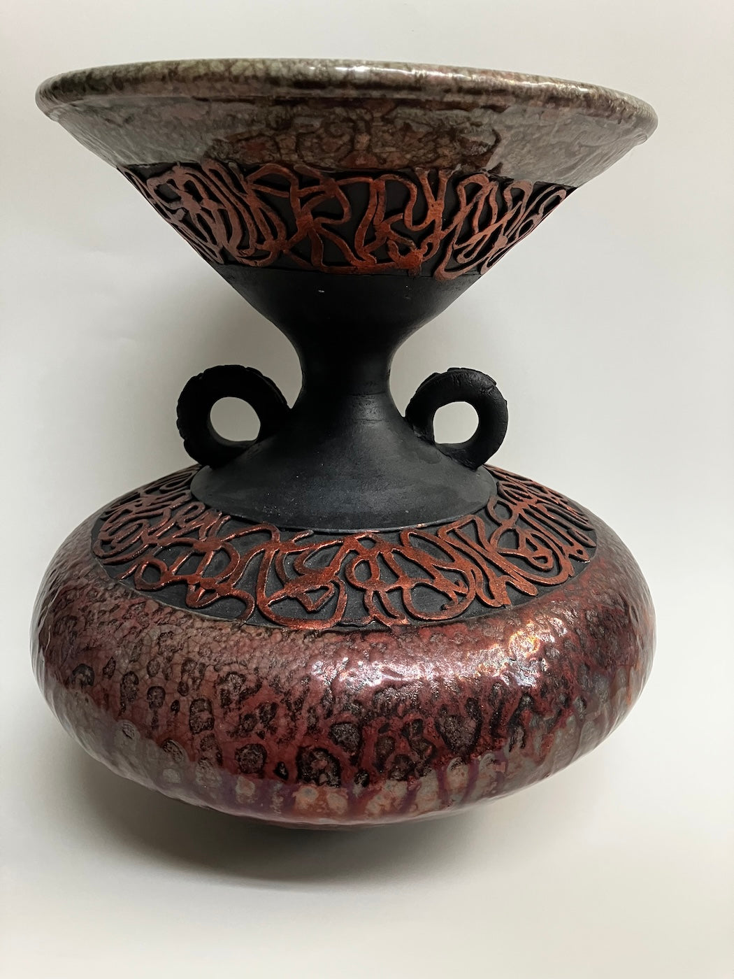 Raku vase 02