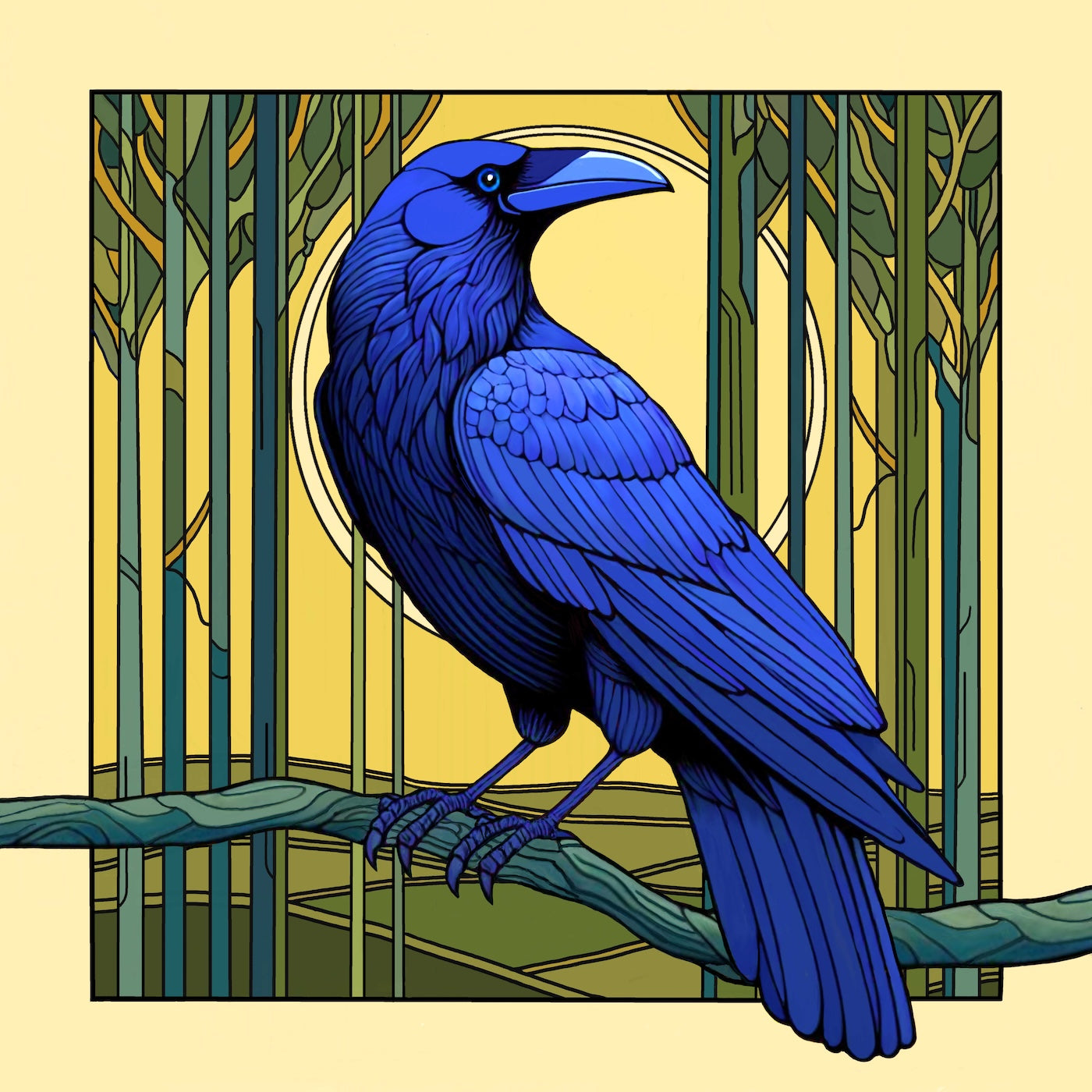 The Raven - Framed