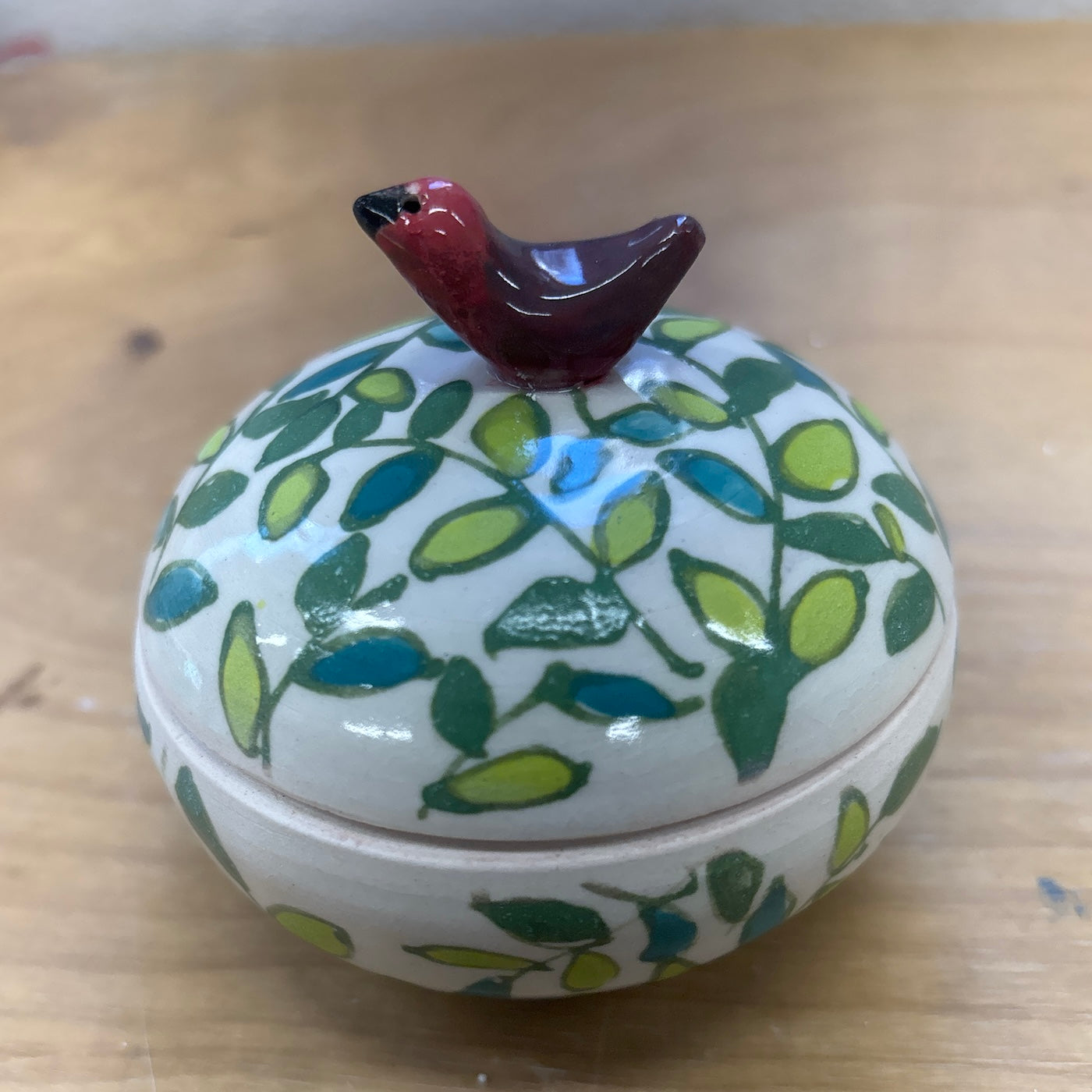 Red bird tiny box