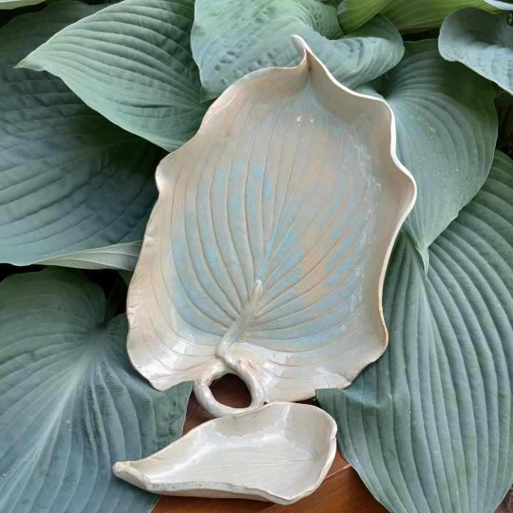 Make a Leaf Platter Art Class Tues. 6.16.26 @ 2P