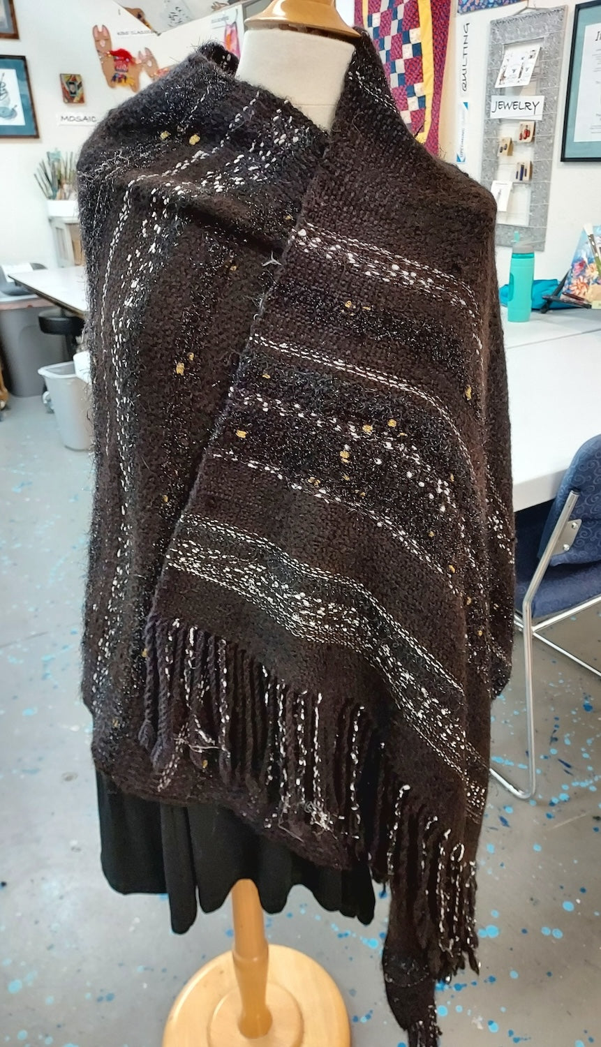 Constellation shawl