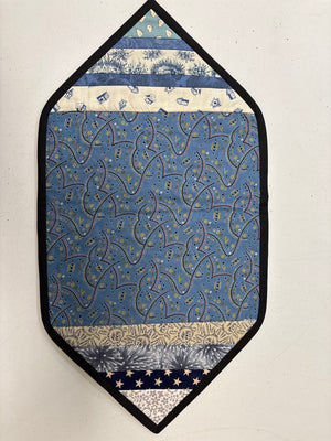 Reversible Quilt as you go Table Topper