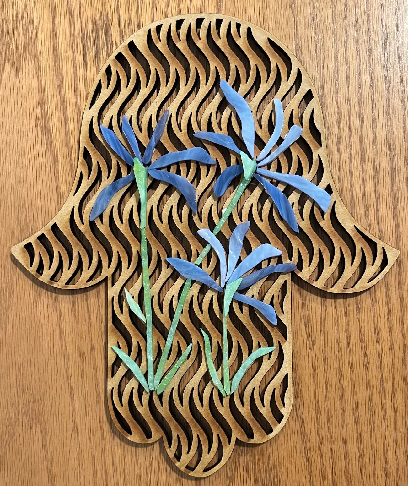 Rocky Mountain Iris on Hamsa