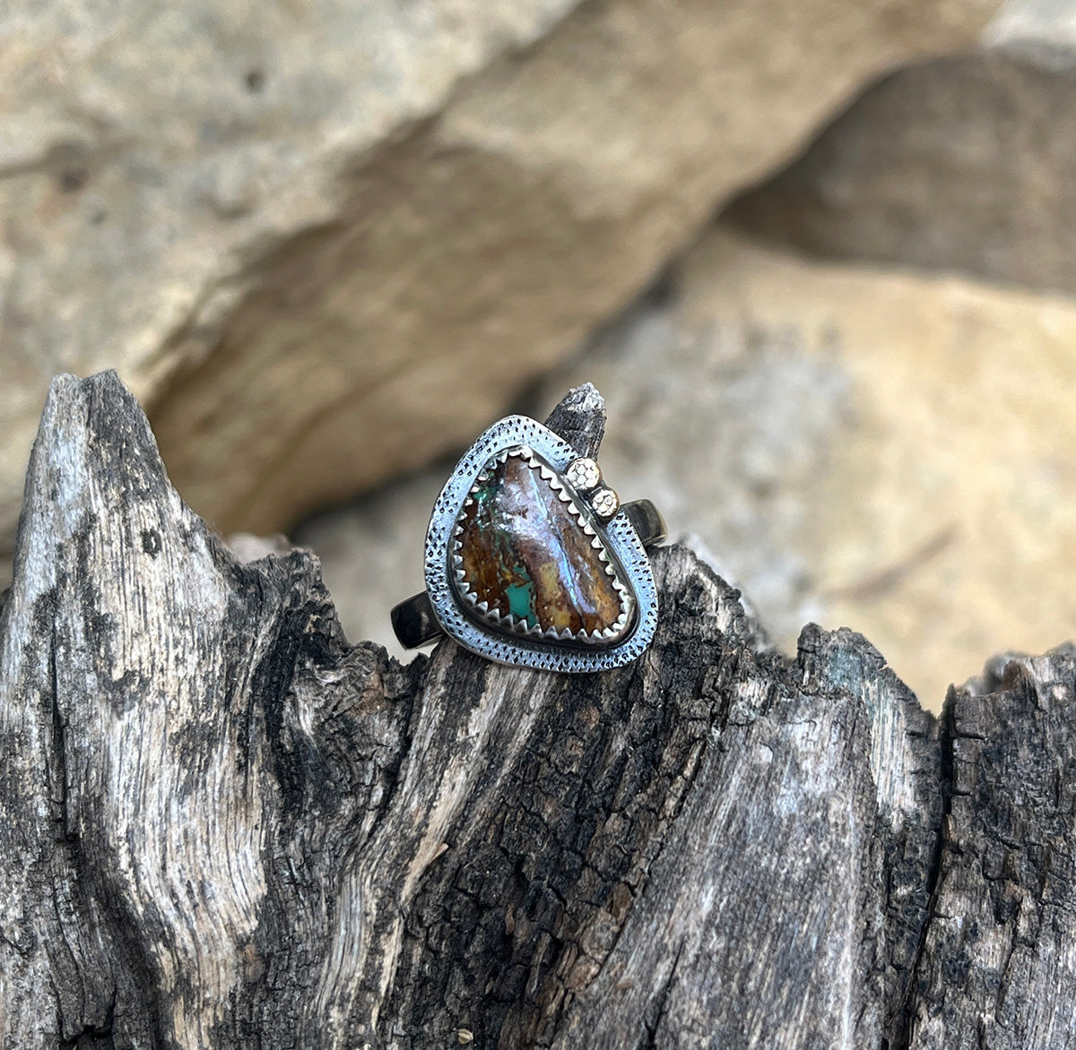 Royston Turquoise Ring