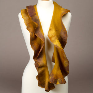 Felted Ruffle Scarf Art Class Wed. 7.8.26 @ 10A