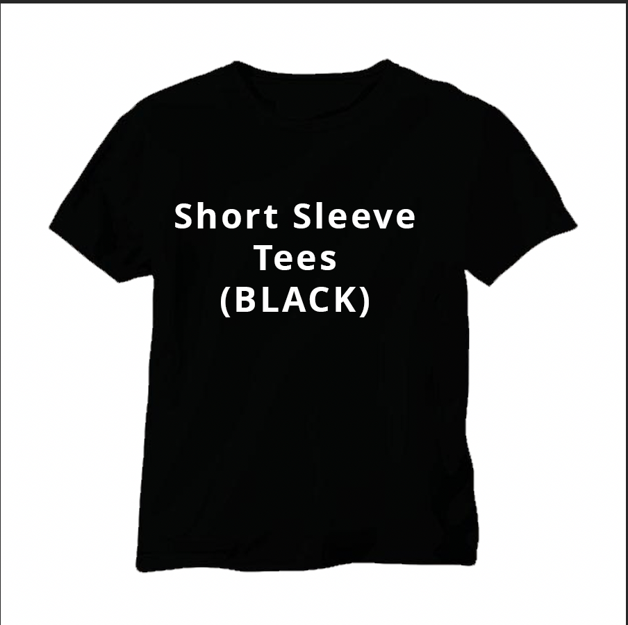 Short Sleeve Tees_BLACK