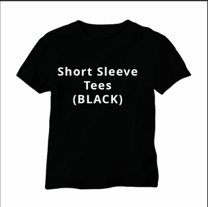 Short Sleeve Tees_BLACK