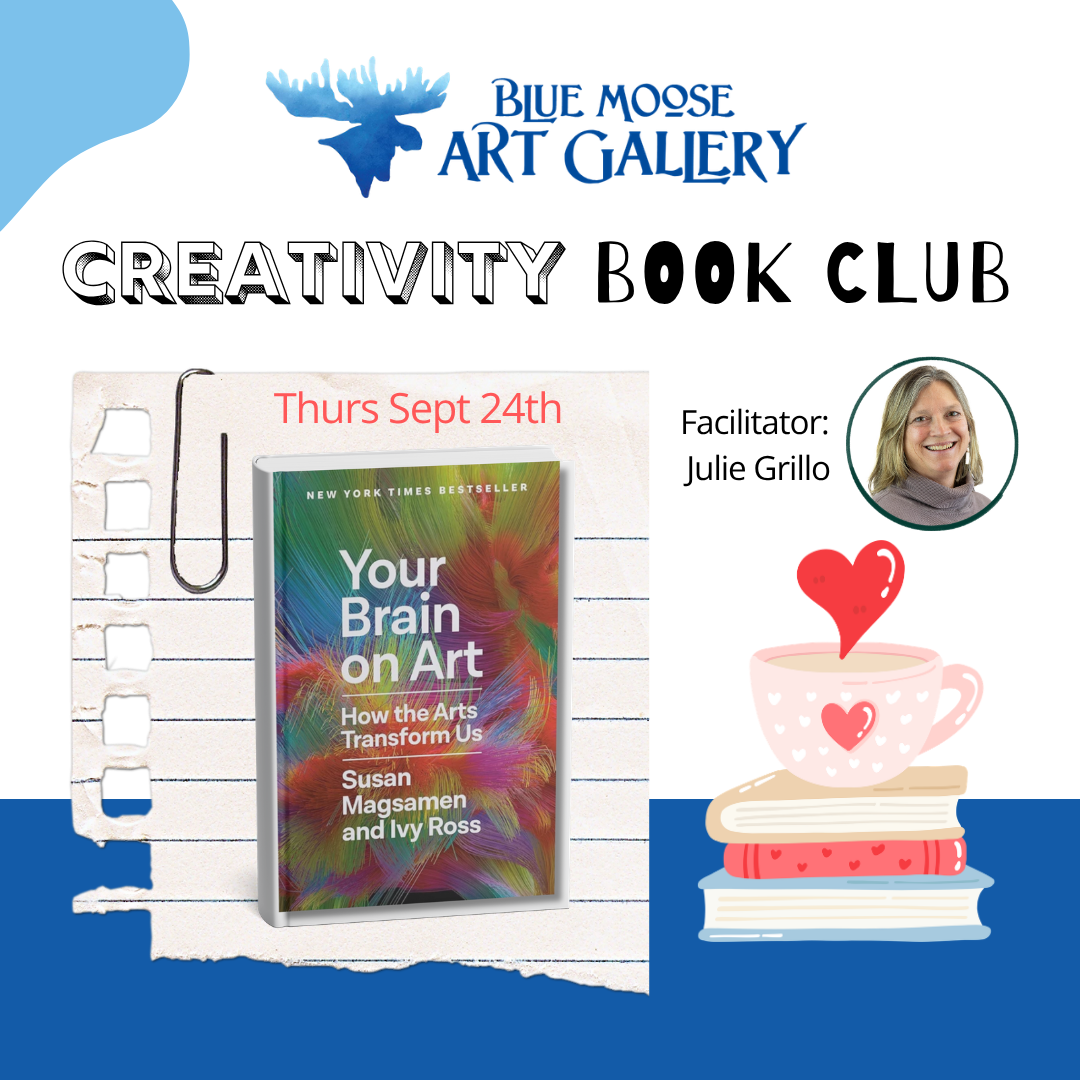 Creativity Book Club: Your Brain on Art by Susan Magsamen & Ivy Ross Thurs. 9.24.26 @ 10A