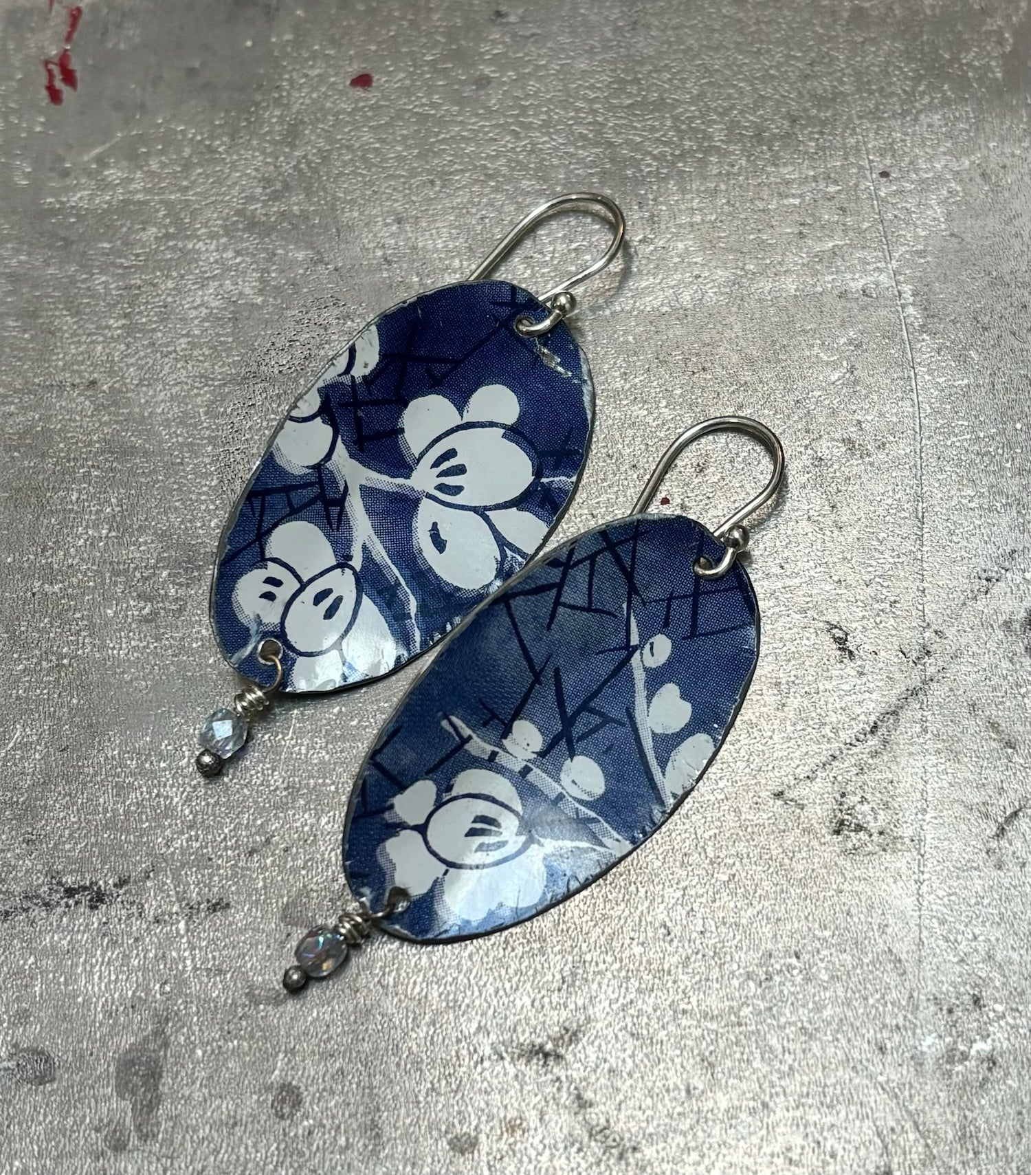 Shades of Blue Earrings E31