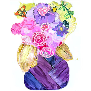 Playful Alcohol Ink Flowers Class Fri. 5.29.26 @ 2P