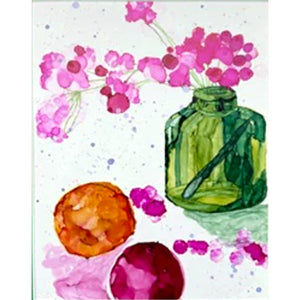 Playful Alcohol Ink Flowers Class Fri. 5.29.26 @ 2P